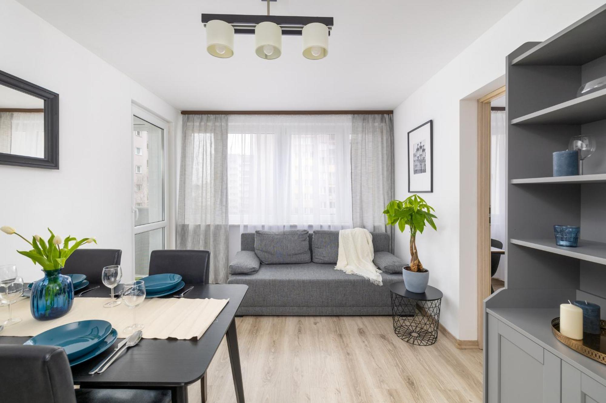 Apartment With Balcony Near Bulwary Wislane Wwa67 Warsaw Exterior photo